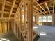 Unfinished staircase leading to upper level of home at 167 Bering Circle # 10, Angier, NC 27501