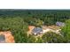 Aerial view of house and surrounding neighborhood at 190 Whistlers Cv, Louisburg, NC 27549