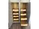 Well-organized kitchen drawers and cabinets at 190 Whistlers Cv, Louisburg, NC 27549