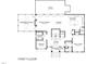 Open floor plan with kitchen, dining, Gathering room and office at 1817 N Lakeshore Dr, Chapel Hill, NC 27514