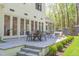 Spacious patio with seating area, perfect for outdoor entertaining at 1817 N Lakeshore Dr, Chapel Hill, NC 27514