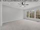 Spacious bedroom featuring a ceiling fan and ample natural light at 210 Lilliput Ln, Wake Forest, NC 27587