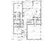 Two-story home floor plan showcasing spacious rooms and a two-car garage at 28 Bar Code Ct, Wendell, NC 27591