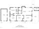 A two-story home floor plan showcasing a spacious layout with multiple bedrooms, bathrooms, and living areas at 3721 Brightwood Ln, Durham, NC 27703