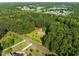 Ranch house situated on a wooded lot, offering privacy and tranquility at 3721 Brightwood Ln, Durham, NC 27703