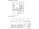 First floor plan of The Cooper, showing various options at 115 Ironwood Blvd # 51, Youngsville, NC 27596