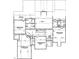 Upper floor plan with bedrooms and game room at 3995 Hope Valley Dr, Wake Forest, NC 27587