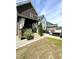Large backyard with patio, fire pit, and privacy fence at 712 Groveview Wynd, Wendell, NC 27591
