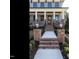 Brick walkway leading to the home's entry at 1113 Destination Dr, Apex, NC 27523