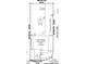 Plot plan showing a proposed 2-car garage slab at 260 Chestnut Oak Ln, Lillington, NC 27546