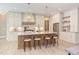 Bright and airy kitchen with white cabinets and gold accents at 40 Harvest View Way, Franklinton, NC 27525