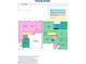 First floor and second floor plan showcasing the layout of the home at 427 Fast Pitch Ln, Four Oaks, NC 27524