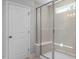 Bathroom with a large shower and built-in seat at 69 Fairwinds Dr, Lillington, NC 27546