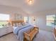 Bright main bedroom featuring ensuite bathroom access at 123 Beacon Hill Rd # Hanover Craftsman, Lillington, NC 27546