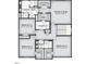Second floor plan featuring owner's suite with walk-in closets and additional bedrooms at 80 Plainfield Ln # Holly Georgian, Lillington, NC 27546