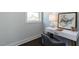 Bright home office space with a desk, chair, and inspiring decor at 213 Beacon Dr, Pittsboro, NC 27312