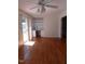 Hardwood floors, built in shelving and patio door at 511 Normandy St, Cary, NC 27511