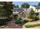 Brick front exterior of charming townhome at 3341 Ridgecrest Ct, Raleigh, NC 27607