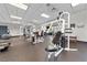 Community fitness center with various exercise machines at 3102 Castlerock Dr # 2, Burlington, NC 27215