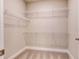 Large closet with wire shelving providing ample storage space at 3102 Castlerock Dr # 2, Burlington, NC 27215