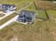Aerial view showcasing house and neighborhood at 6920 Will Let Ln, Wake Forest, NC 27587
