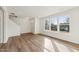 Living room with hardwood floors and large windows at 1429 Goldsboro Ave, Sanford, NC 27330