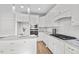 View of kitchen island and appliances from the dining area at 4566 Ashtons Way, Franklinton, NC 27525