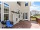 Spacious deck with access from the house, perfect for outdoor entertaining at 1329 Endgame Ct, Wake Forest, NC 27587