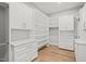 Large walk-in closet with ample shelving and drawer space at 111 November Dr, Durham, NC 27712