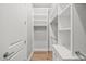 Spacious walk-in closet with ample shelving at 111 November Dr, Durham, NC 27712