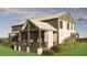 Two-story home with side porch and stone accents at 2704 Manning Pl, Raleigh, NC 27608