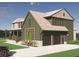 Modern farmhouse with two-car garage and welcoming front porch at 2704 Manning Pl, Raleigh, NC 27608