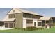 Farmhouse design with two-car garage and rear porch at 2704 Manning Pl, Raleigh, NC 27608