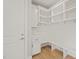 Bright and spacious drop zone with built-in bench and shelving at 109 November Dr, Durham, NC 27712