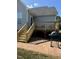 Private backyard with a deck, patio, and grill at 970 Southern High School Rd, Graham, NC 27253