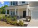Two story home with front porch and landscaping at 91 Walker Grove Ln, Lillington, NC 27546