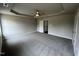 Large main bedroom with carpeted floors and ceiling fan at 158 Scotties Ridge Dr, Princeton, NC 27569