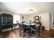Bright dining room with a round table and four chairs at 101 Mulberry Ln, Dunn, NC 28334