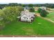 High-angle view of the property showcasing the home's architecture and surroundings at 1641 Legacy Ridge Ln, Wake Forest, NC 27587