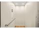 Modern home elevator with sleek design and wood flooring at 1641 Legacy Ridge Ln, Wake Forest, NC 27587