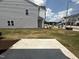 Small concrete patio in the backyard of the house at 3125 Ranger Dr # 42, Durham, NC 27703