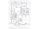 First floor plan showcasing a spacious layout with an open kitchen and living area at 3709 Joyful Creek Trl, Zebulon, NC 27597