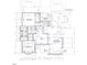 Second-floor plan featuring bedrooms, walk-in bath, and loft at 3709 Joyful Creek Trl, Zebulon, NC 27597