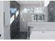Elegant bathroom with a walk-in shower and soaking tub at 3709 Joyful Creek Trl, Zebulon, NC 27597