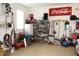Spacious garage with ample storage and workshop area at 3331 Lazy Ln, Graham, NC 27253
