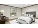 Bright bedroom with a comfy bed and plenty of natural light at 369 Sombrero Ln, Henderson, NC 27537