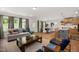 Open living space seamlessly connects the living room, kitchen, and dining areas at 226 Beacon Dr, Pittsboro, NC 27312