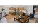 Modern kitchen boasts an island, custom cabinetry, and stainless steel appliances at 226 Beacon Dr, Pittsboro, NC 27312