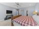 Large bedroom with a TV and ample space at 13671 Burgess Rd, Middlesex, NC 27557