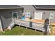 Large deck with plenty of space for outdoor furniture and grill at 13671 Burgess Rd, Middlesex, NC 27557